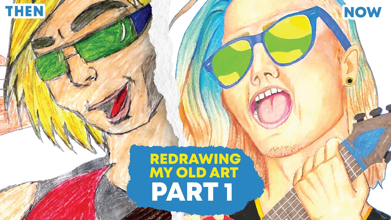 REDRAWING MY OLD ART (PART 1) - Totally Reva Designs