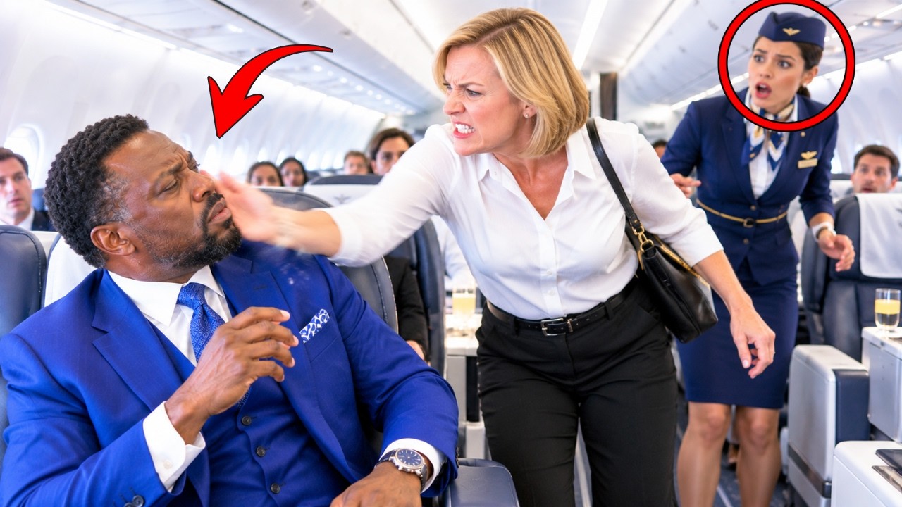 White Passenger Slaps Black CEO Over First Class Seat — 2 Minutes Later, Something Unthinkable Happe