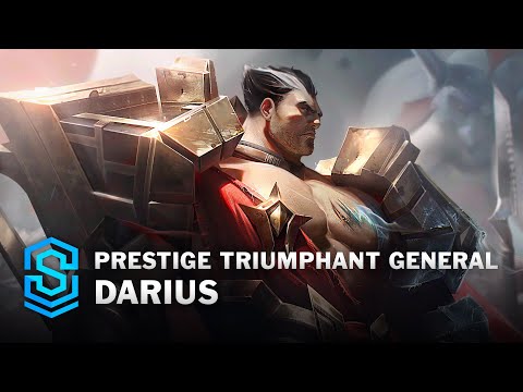 Prestige Triumphant General Darius Skin Spotlight - League of Legends
