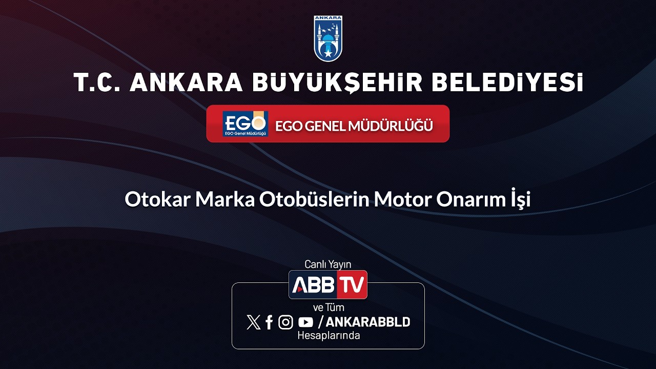 EGO GENEL MÜDÜRLÜĞÜ - Otokar Marka Otobüslerin Motor Onarım İşi