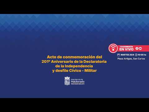 201º Aniversario de la Declaratoria de la Independencia - Transmisión en vivo