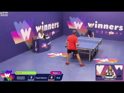 Winners League  22.09.21  Kolomiiets Volodymyr - Tupyk Maksym 18:00