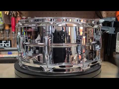 Ludwig LB402B 6.5”x14” Supraphonic Snare Drum NiCe - COB Chrome Over Brass image 21