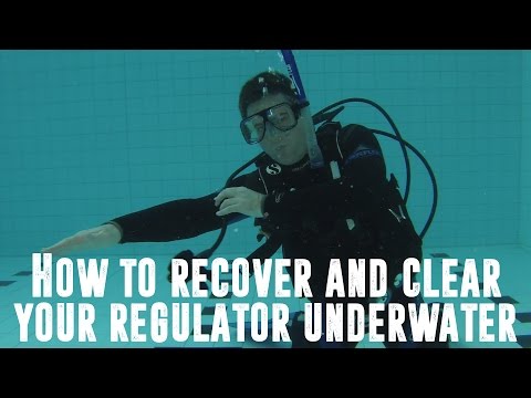 How to Recover and Clear a Diving Regulator Underwater