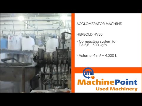 HERBOLD HV50 Used Agglomerator Machines MachinePoint
