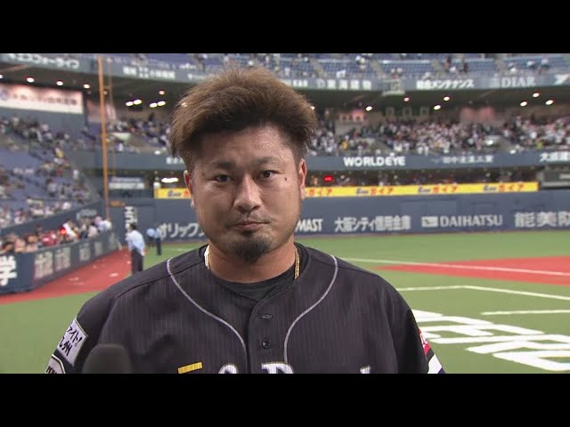 ホークス・森投手ヒーローインタビュー 2018/9/25 Bs-H