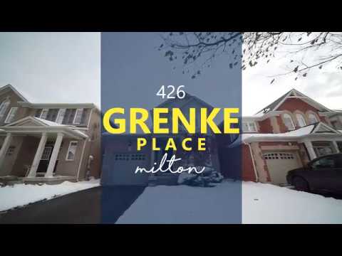 Home for Sale | 426 Grenke Place | Milton, Ontario, Canada