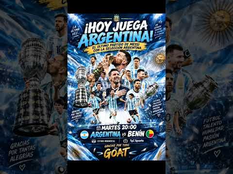 HOY JUEGA ARGENTINA: ÚLTIMO PARTIDO DE MESSI🇦🇷🥺💙 #futbol #viral #shorts #leomessi #messi #argentina
