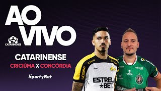 AO VIVO E COM IMAGENS: CRICIÚMA X CONCÓRDIA | RODADA 4 | CAMPEONATO CATARINENSE