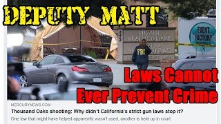 Laws Cannot Prevent Crime