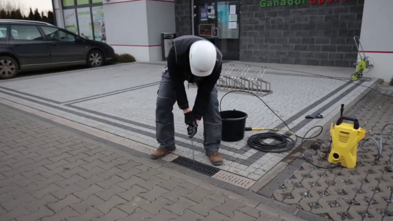 ACO Drain Monoblock PD – tisztítás