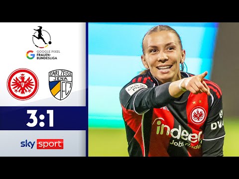 Frankfurt lässt Jena keine Chance | Eintracht Frankfurt - FC Carl Zeiss Jena | Frauen-Bundesliga