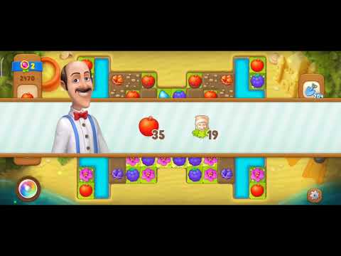 Gardenscapes Level 2470 Walkthrough "No Boosters Used"