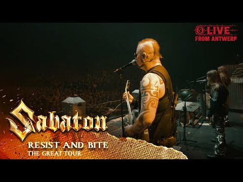 SABATON - Resist and Bite (Live - The Great Tour - Antwerp)