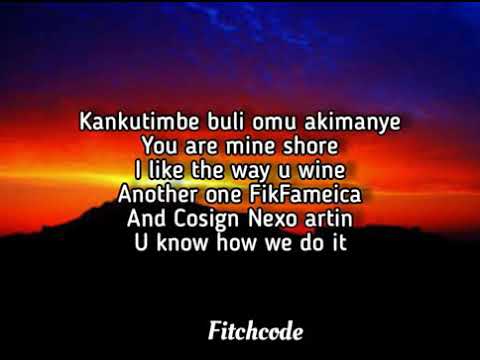 Okikola Otya Lyrics Video - Fik Fameica and Cosign Yenze