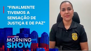 Escrivã da Polícia Civil que prendeu assassino do pai fala exclusivamente ao Morning Show