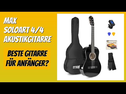 BEWERTUNG (2025): MAX SoloArt 4/4 Akustikgitarre. Infos