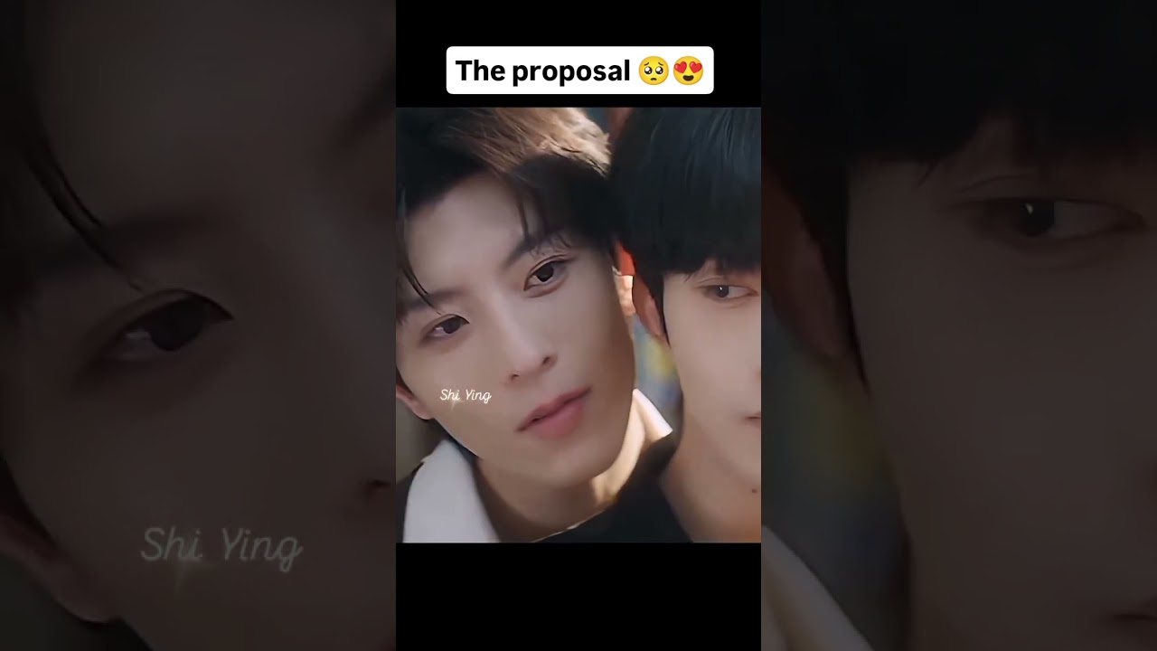 Mr. Sheng , will you Marry me 💍😇 Finally Hua Yong has won 😍 #abodesire #chinesebl