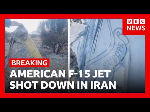 American fighter jet shot down over Iran, US and Iranian media report | BBC News
