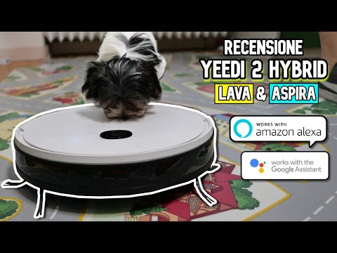 ROBOT ASPIRAPOLVERE con ALEXA e MAPPATURA: Recensione Yeedi 2 Hybrid