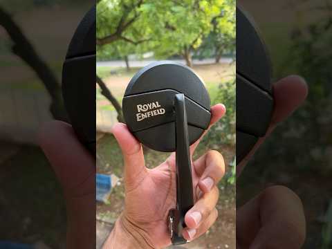 Bar end mirror for classic 350 #bullet #classic350 #mirror #accessories #classicpov #classic