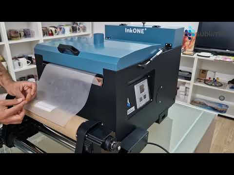 Montaje Horno y aplicador automático DTF 33 cm InkOne K 901 Sublimet