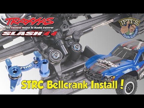 #07 Traxxas Slash 4X4 - Steering Upgrade Part 1/4 - STRC Bellcrank Install!
