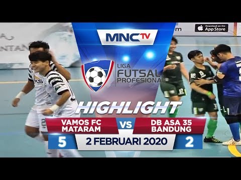 VAMOS FC MATARAM VS DB ASIA 35 BANDUNG (FT: 5-2) - Highlights Liga Futsal Profesional 2020
