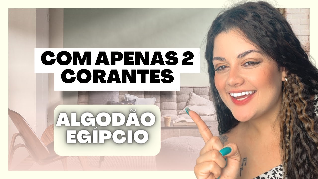 DIY - Como FAZER a cor ALGODÃO EGÍPCIO