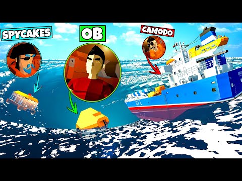 We Tested Survival Pods Against Whirlpools and Tsunamis! | Stormworks