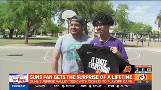 Phoenix Suns fans get surprise of a lifetime