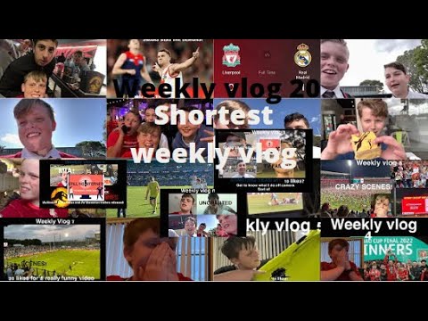 The Shortest Weekly Vlog! Weekly vlog 20
