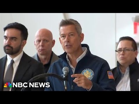 LaGuardia remains at reduced capacity after collision, Transportation Secretary Duffy says