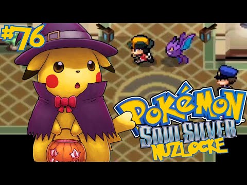 Pokemon Soulsilver NUZLOCKE Part 76 Happy Halloween! (New Bark Noctowls)