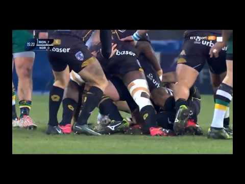 Montpellier Herault RC vs Northampton Saints,  January 20, 2017