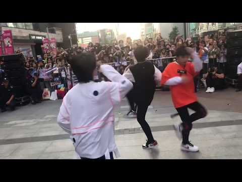 BOY STORY BUSKING in ShenYang - ‘HIT’ Dance Cover(Fancam 2)
