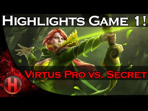 Dota 2 - Virtus Pro vs. Team Secret Grand Finals WCA 2015 Game 1