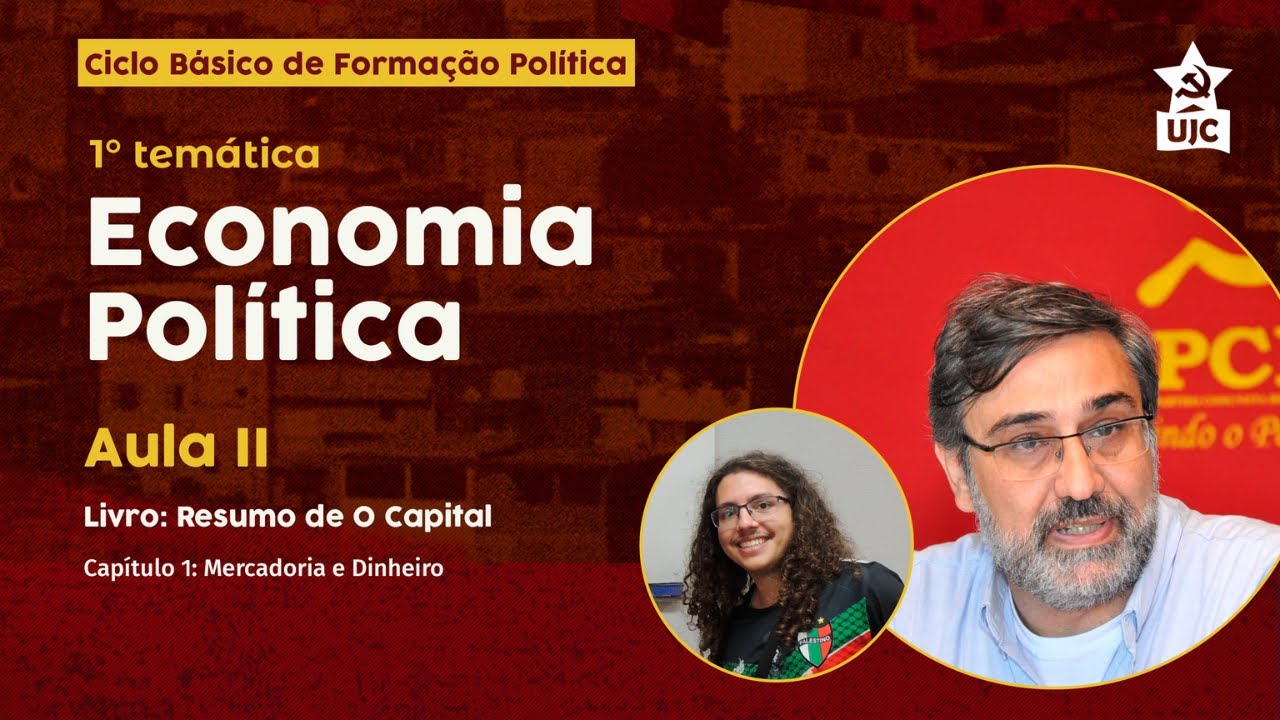 Ciclo Básico de Formação Política – Aula 2: O Capital: Mercadoria e Dinheiro