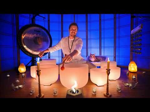 NEW MOON SOUND BATH  --  432Hz Crystal Singing Bowls