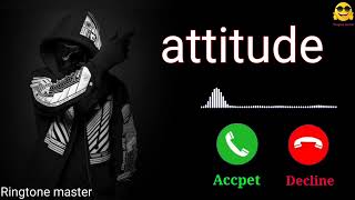 Boss devil 👿 ringtone| Attitude BGM Ringtone | Trending ringtone 2025॥ #ringtonmaster #audio mp3