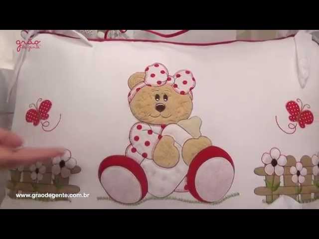 Quarto para Bebê Ursa Baby Vermelha | Ref: 47528