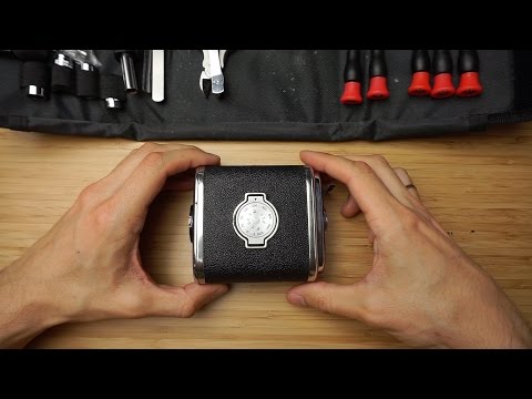 How to open jammed Kiev 88 film magazine