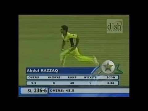 ICC Champions Trophy 2006 - Pakistan vs Sri Lanka highlights