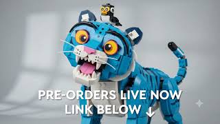 KPop Demon Hunters movie with the new LEGO Derpy Tiger and Sussie Bird set!
