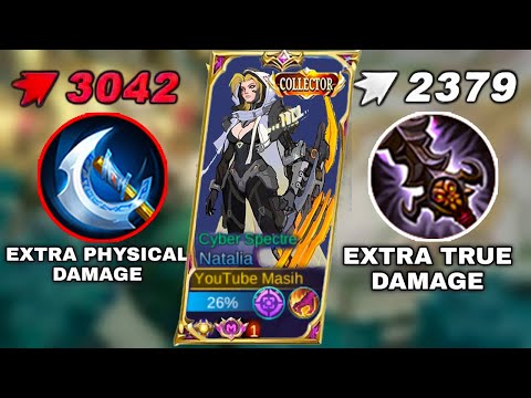 When Top 1 Natalia Abusing Too Much Extra Damage!! Natalia Best Build 2023 (You Must Try) MLBB