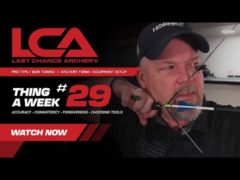 Thing A Week #29 – Using the Peep to Find the Right Anchor
