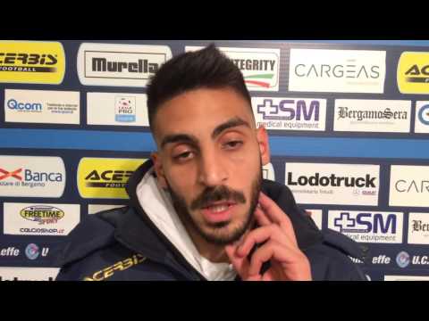 Post partita AlbinoLeffe vs Padova - Marco Guerriera