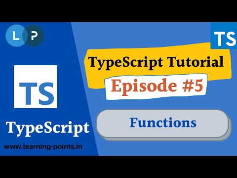 Typescript Function Arrow Functions Typescript Tutorial Learning Points