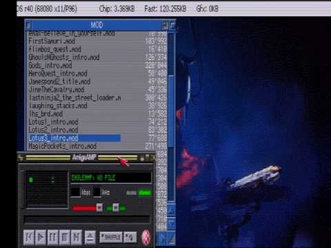 Vampire 2 Amiga 600 MOD music over HDMI pamela sound