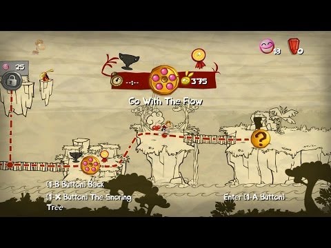 Walkthrough: Rayman Origins 100% - Jibberish Jungle - Go With The Flow